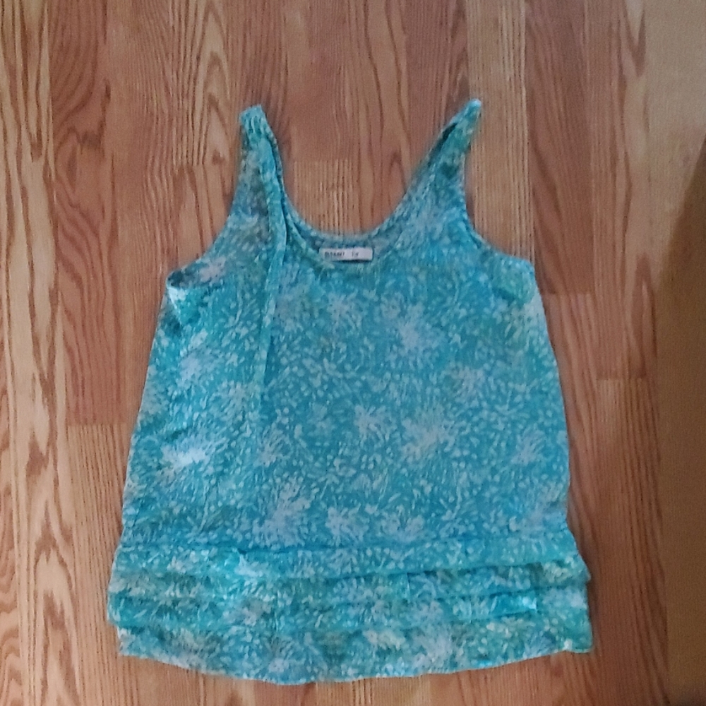 🛍 $5 for $25🛍Sleevelence Flounce Top